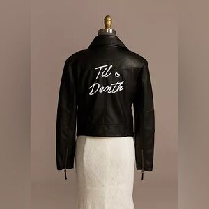 Til Death David’s Bridal Leather Jacket